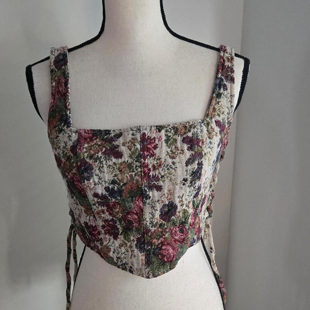 Altard state floral corset top large
